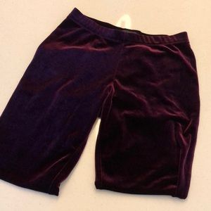 velvet leggings